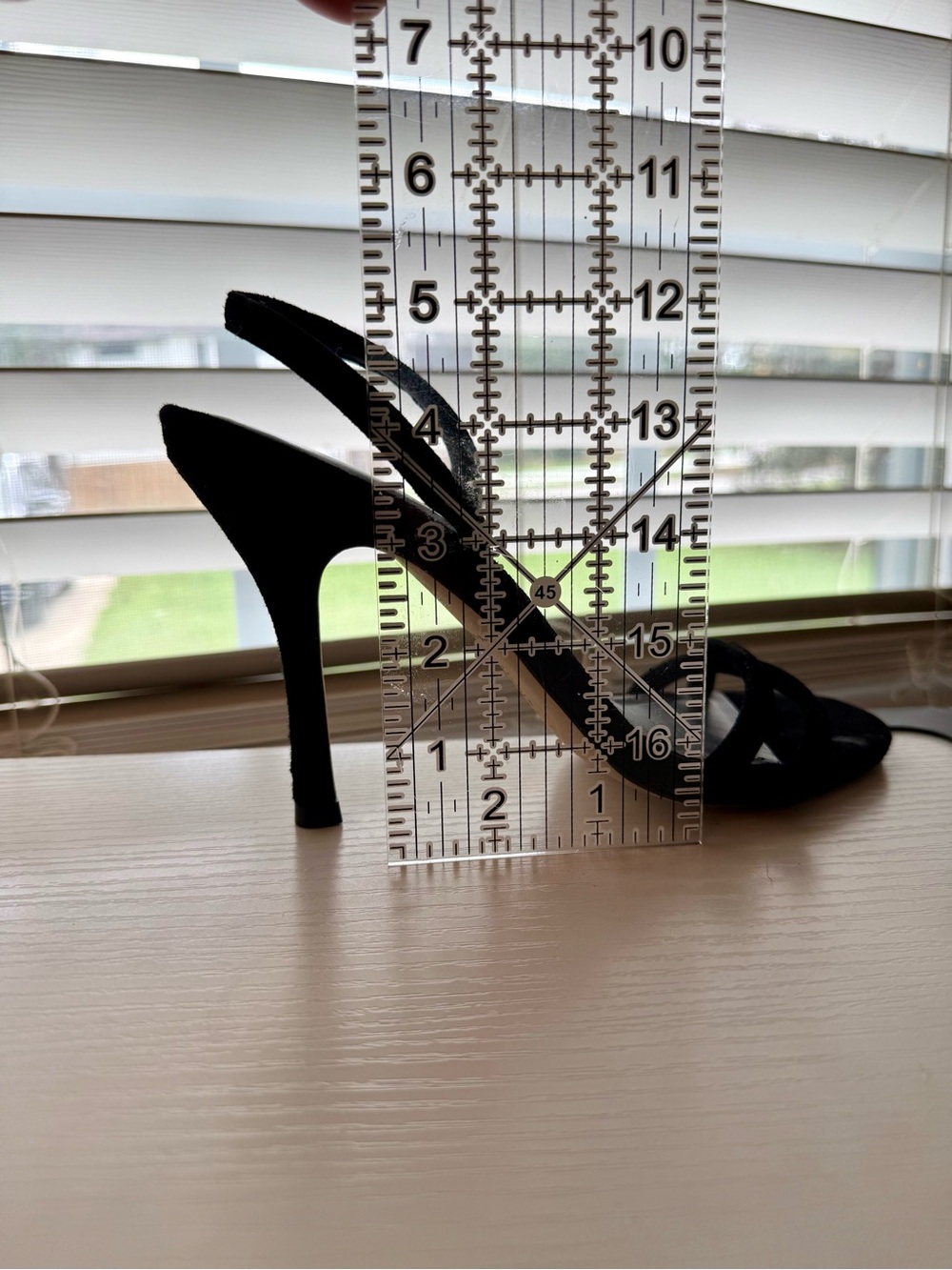 Larroude Black Suede Double-Strap Slingback Heels (size 7) - Picture 11 of 11